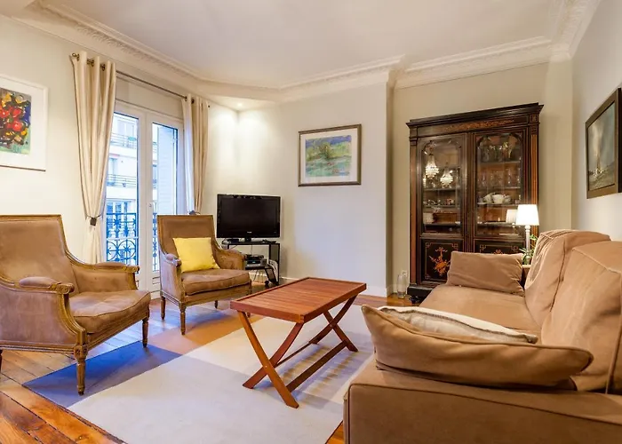 Apartman Greeter-appartement Haussmannien Avec Balcon Párizs
